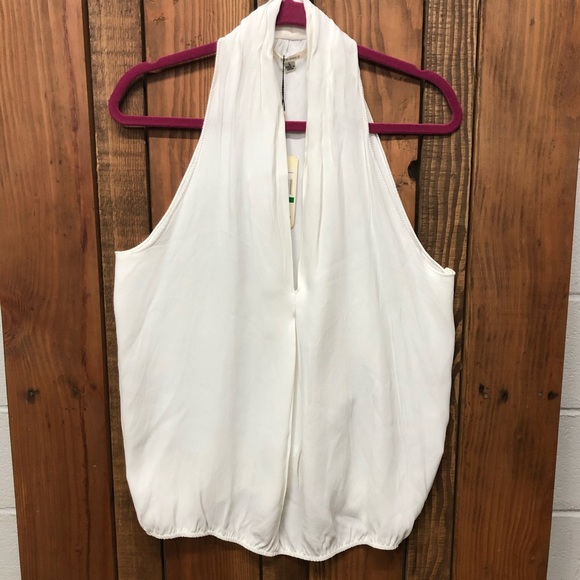 NWT Studio M white tank top size large - Picture 4 of 6